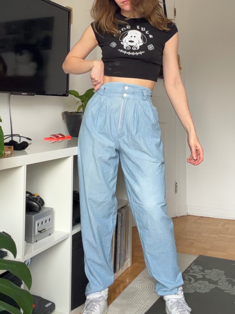 Women's 80’s 90's Vintage Made in Canada High-Waisted Pants
